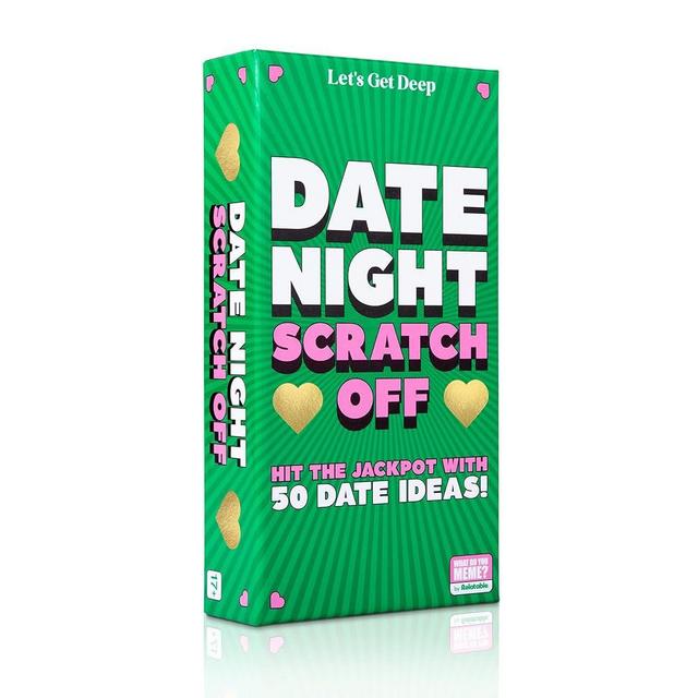 Date Night Scratch-Off Cards by Relatable, Gifts and Unique Date Night Ideas for Couples, Discover Fun Couples Activities for Day and Night, Includes Coin and 50 Scratch-Off Cards, for Ages 17+