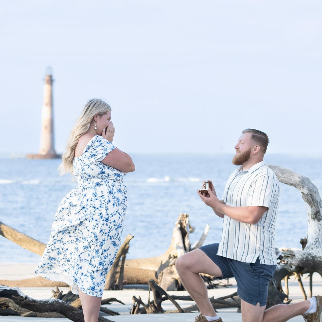 From our first trip to Charleston to getting engaged there almost 3 years later.  This city will always hold our story.