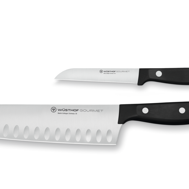 Wüsthof Gourmet 2-Piece Asian Chef's Knife Set