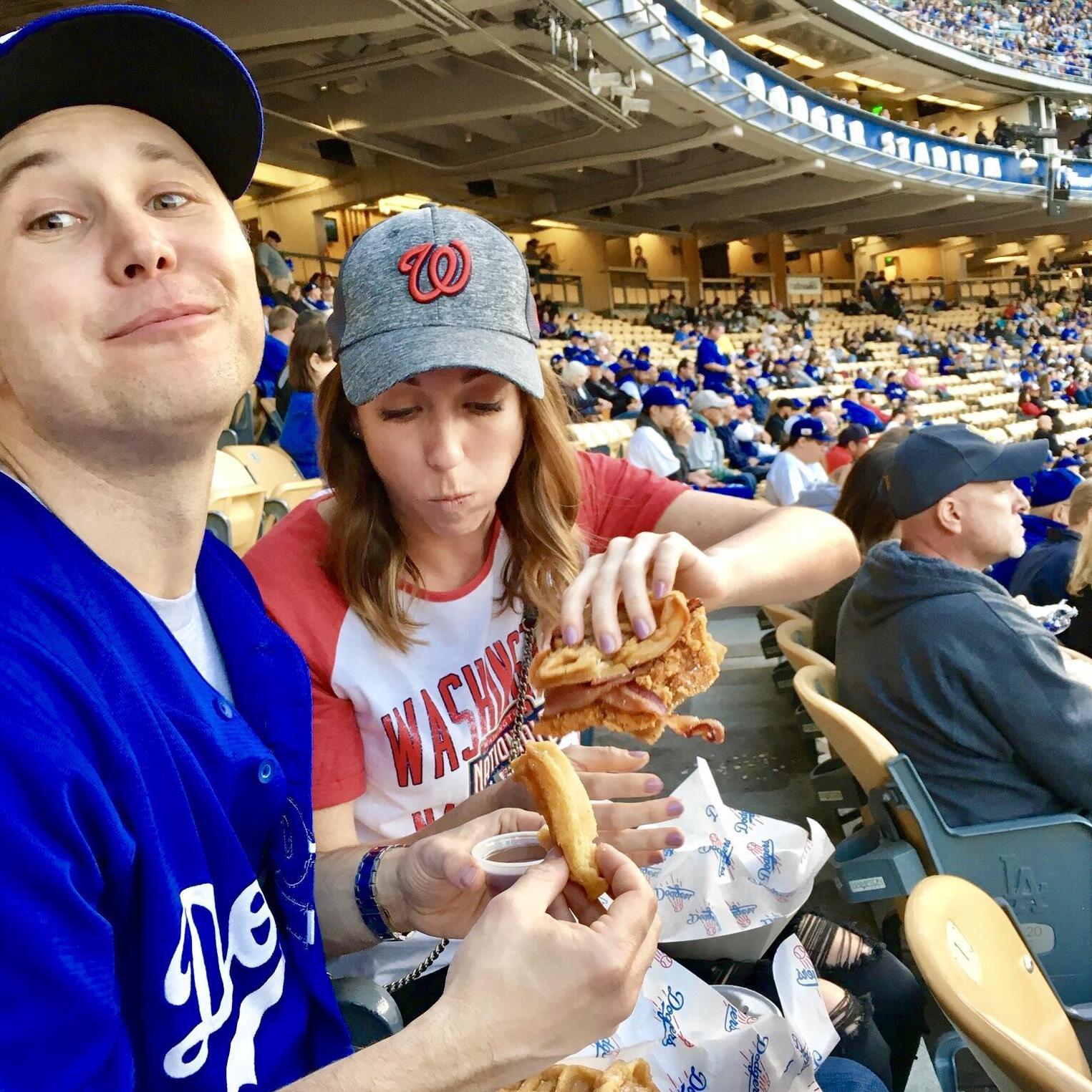 She's the chicken to my waffle.