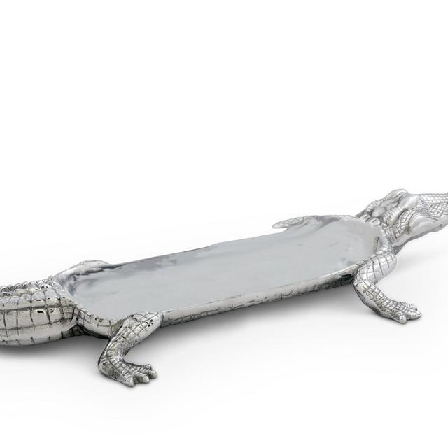 Arthur Court Alligator Tray Figural 103216