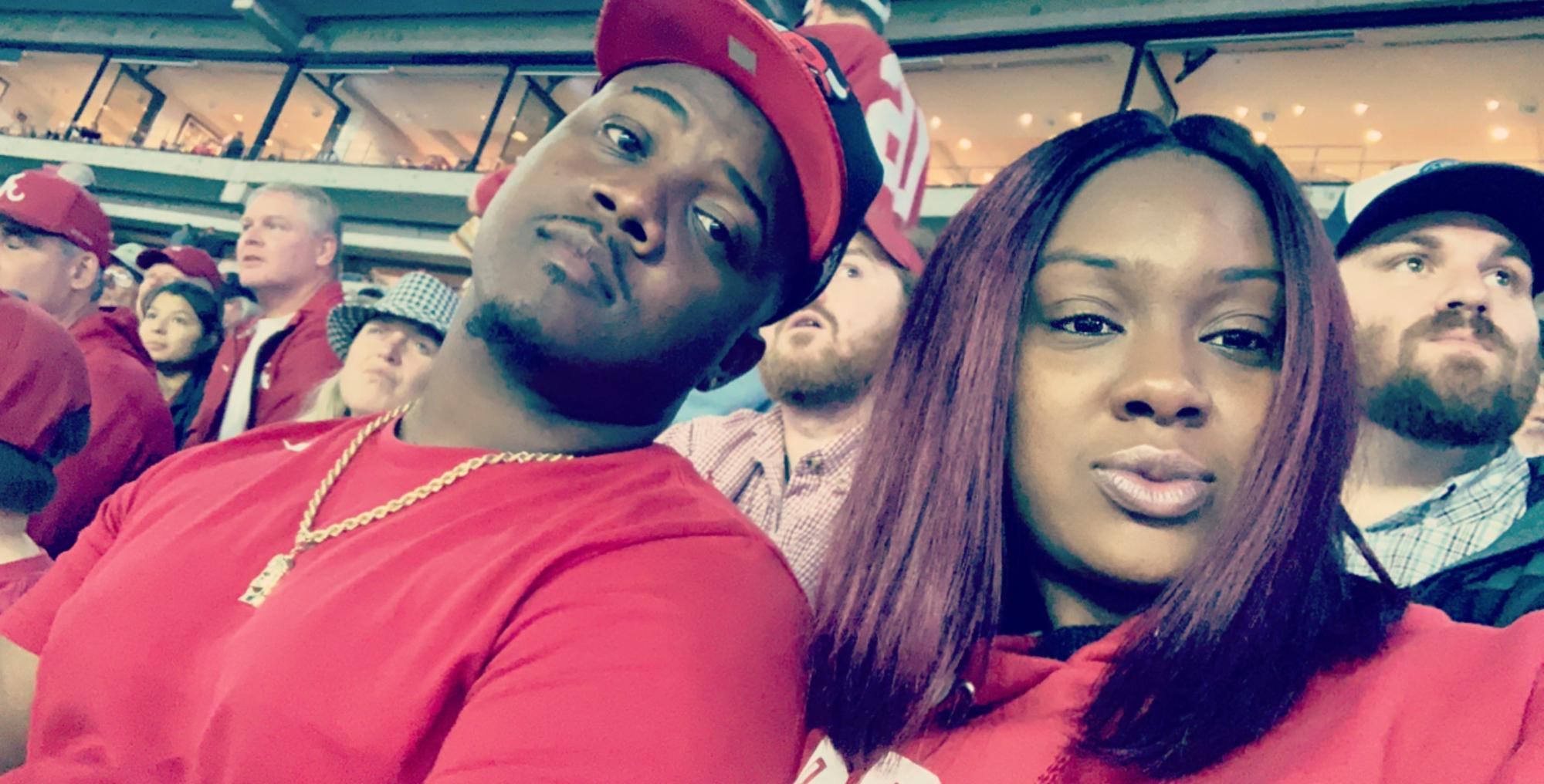 Alabama football game! His favorite team 
SN: War Eagle!