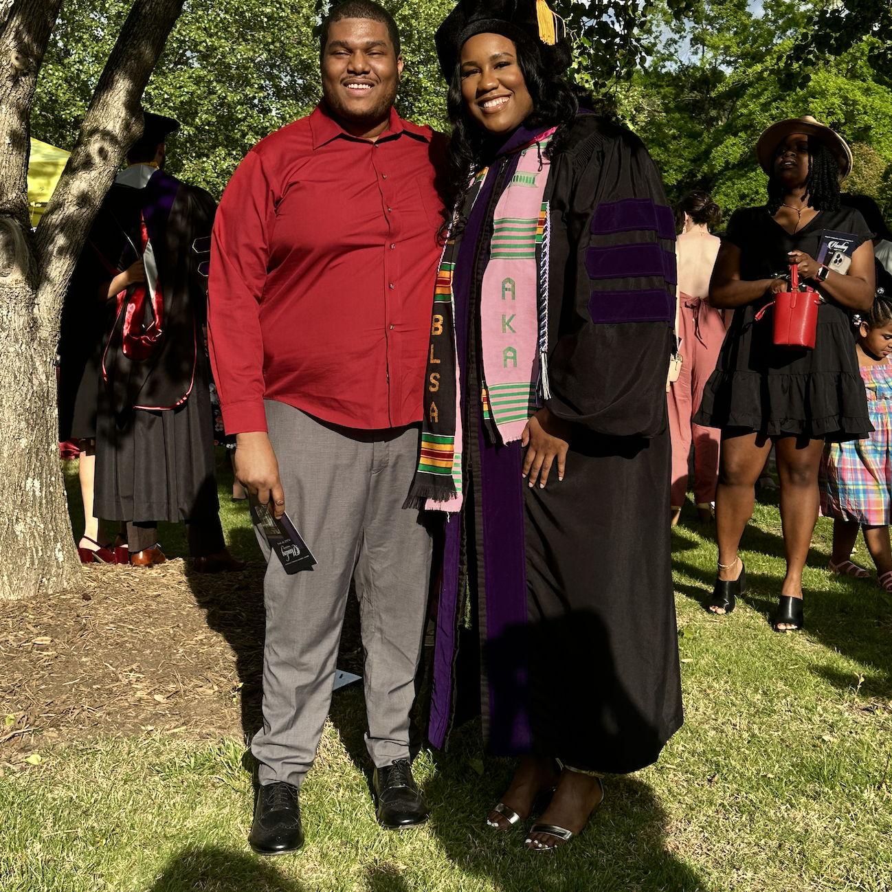 Us at Rianah’s law school graduation.