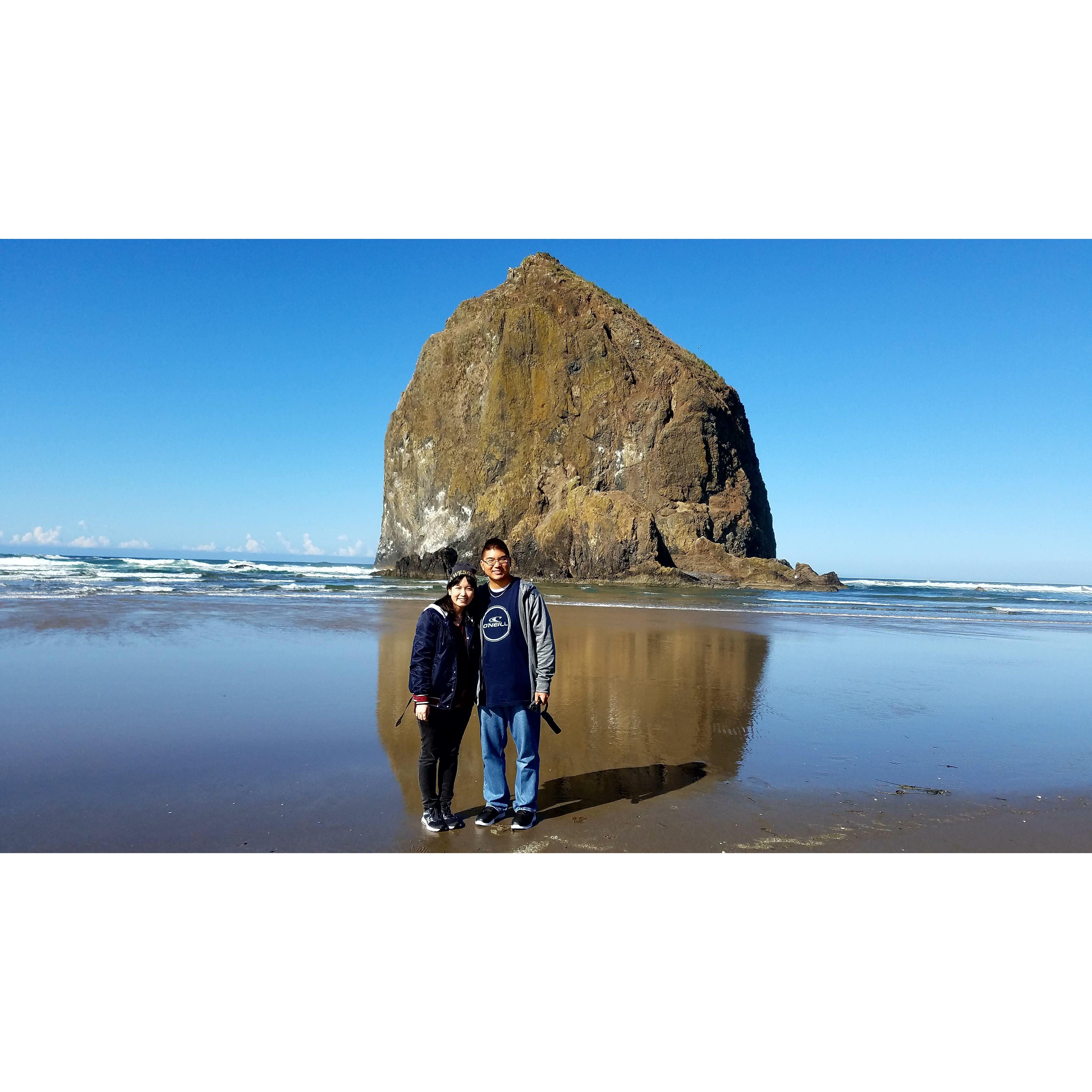 Trip down to Cannon Beach, Oregon in 2017.