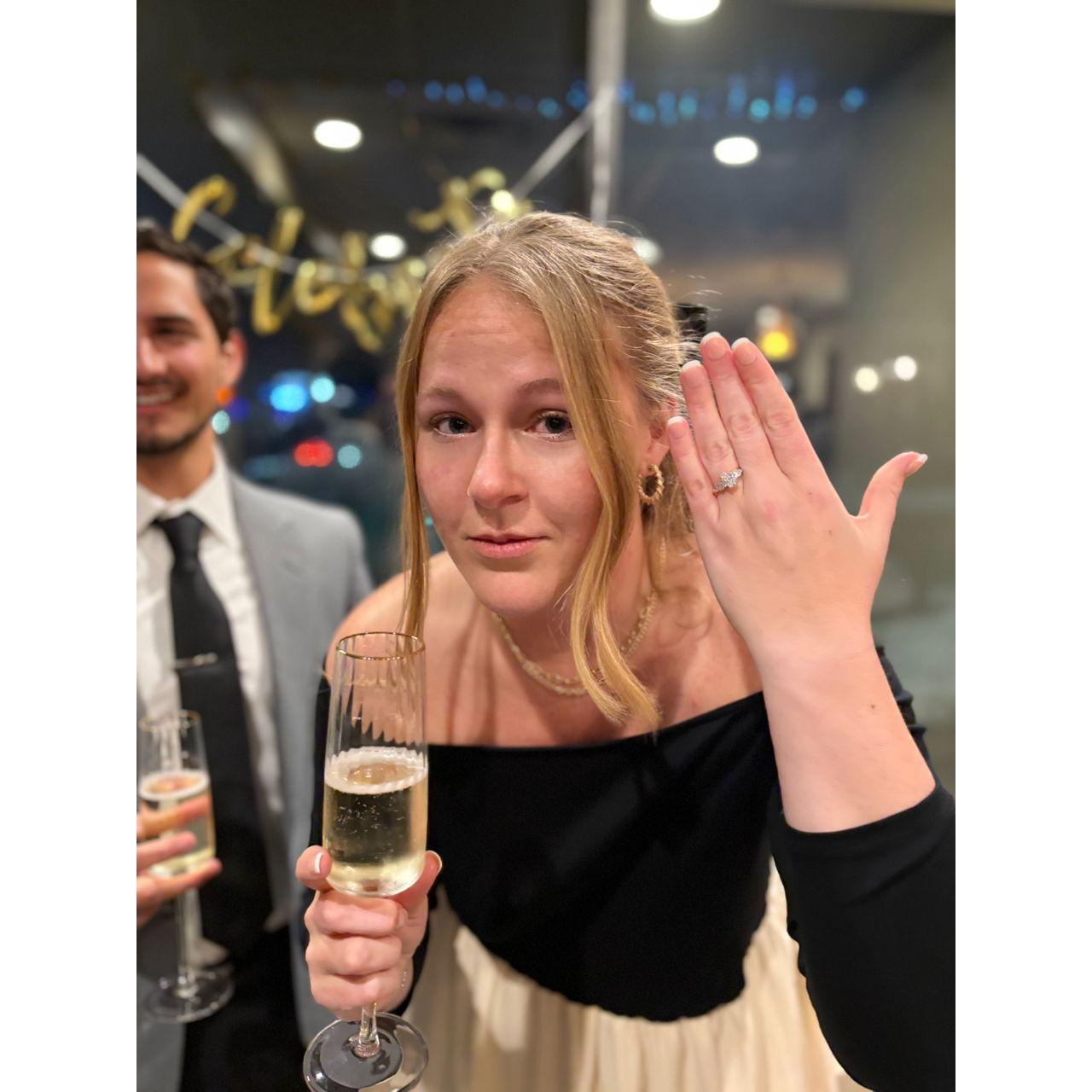 The face of one happy girl!!