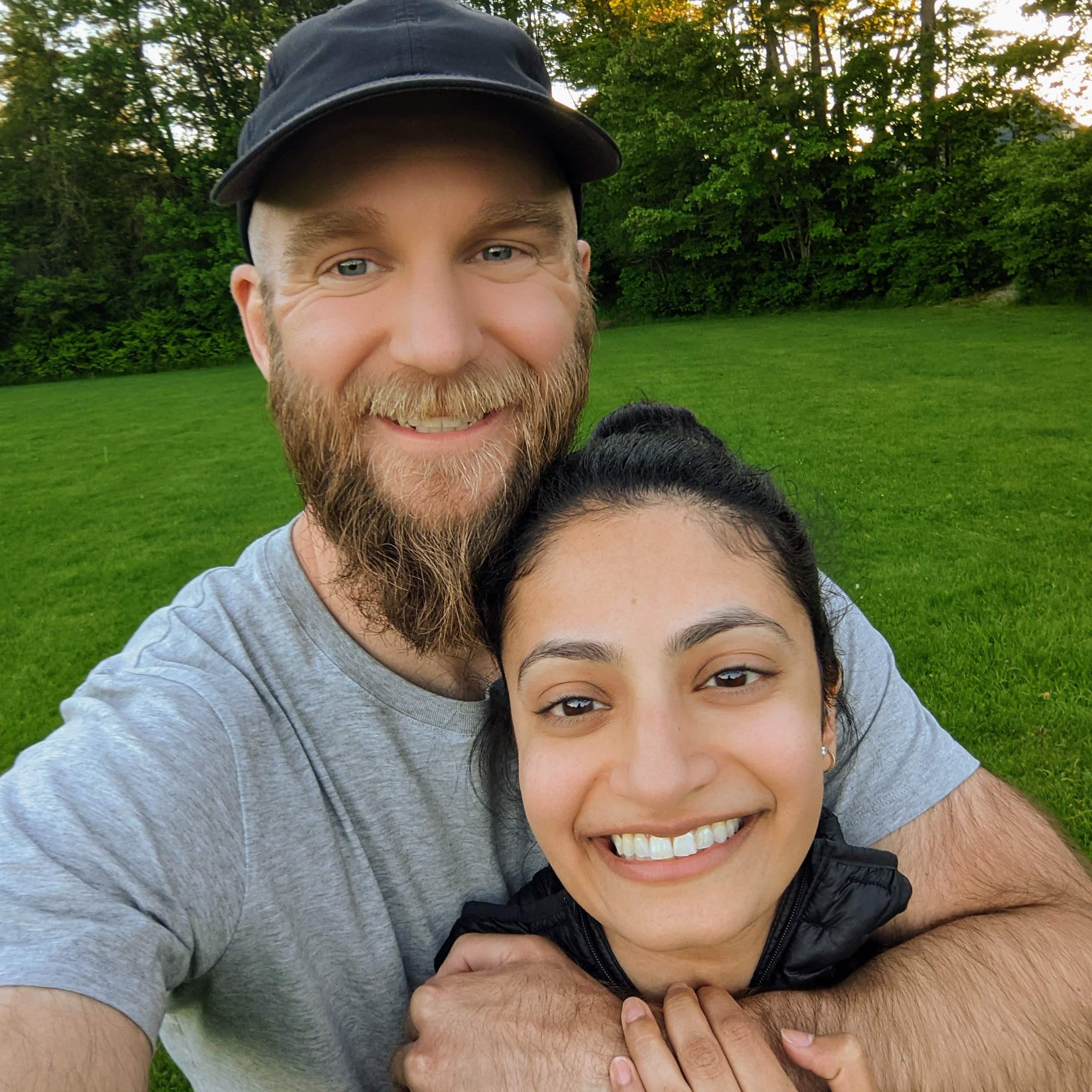 1st photo after we got engaged! 