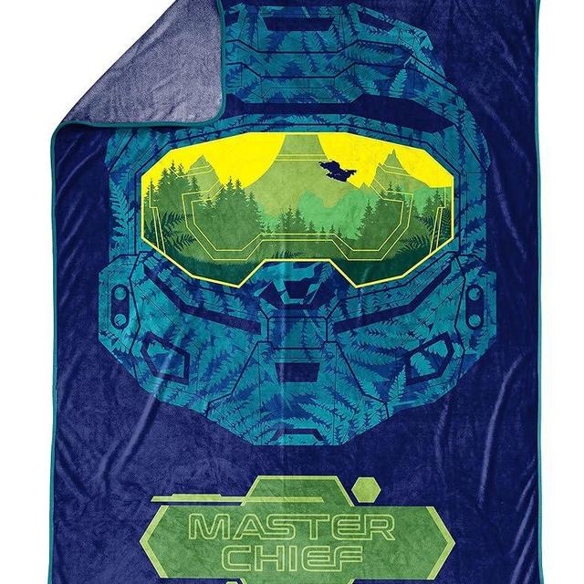 Infinite Master Chief Halo Blanket 62in x 90in