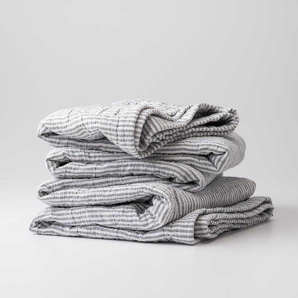 Diamond Ticking Quilt - Full/Queen | Schoolhouse