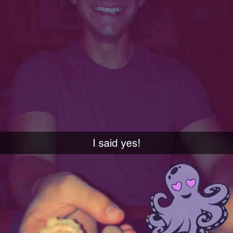 One of many calamari proposals!