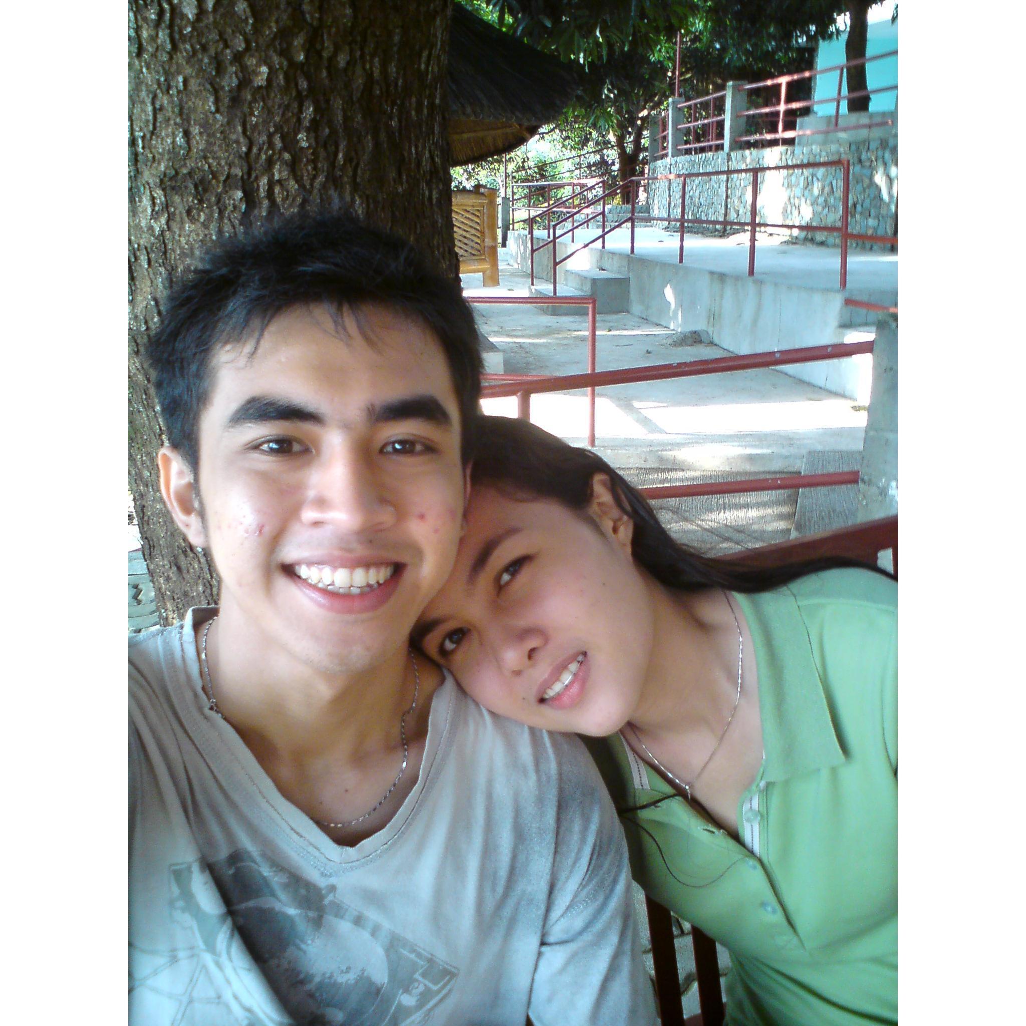 Our very first photo as bf and gf..😍 Est. 2009