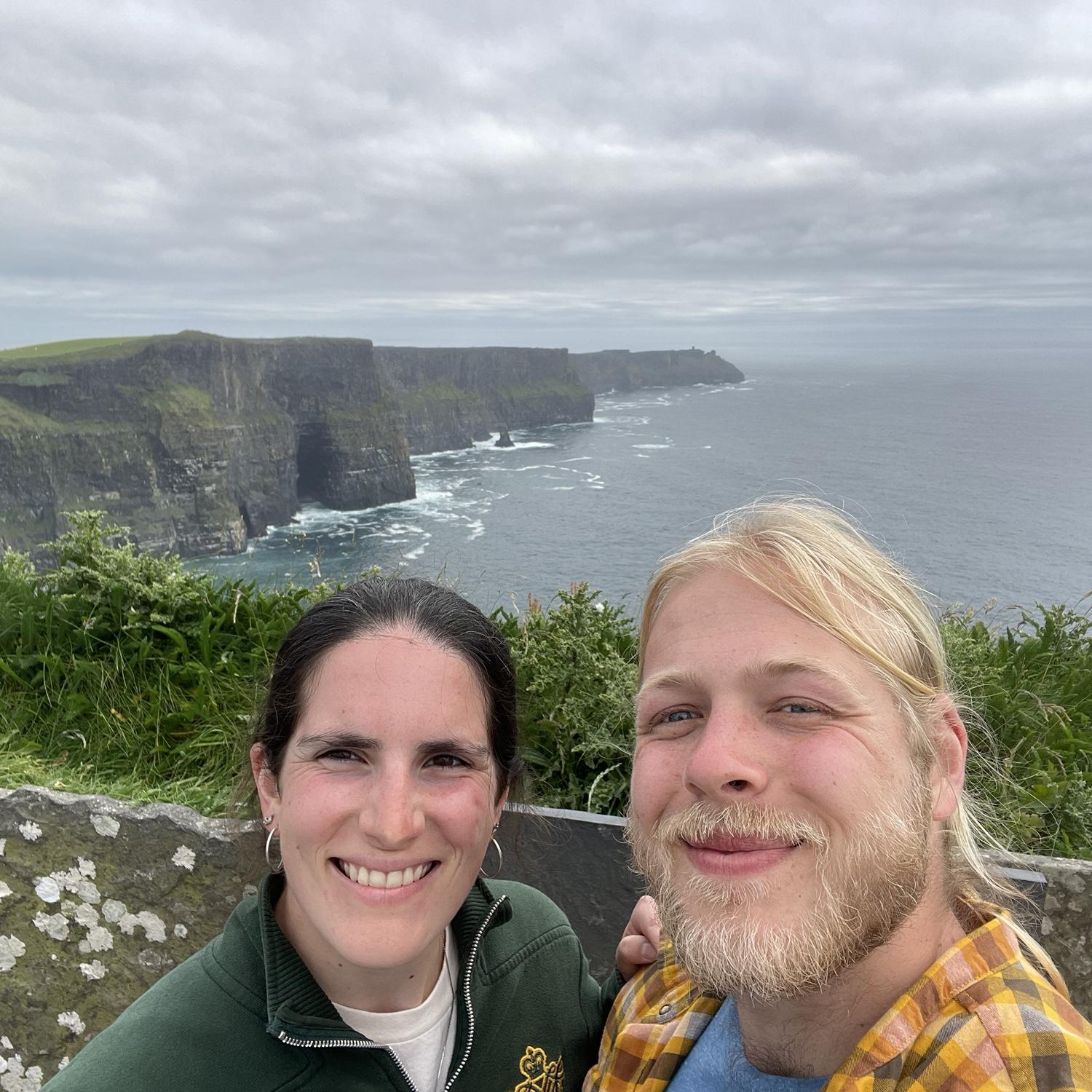 Wish we could’ve spent Moher time in Ireland!