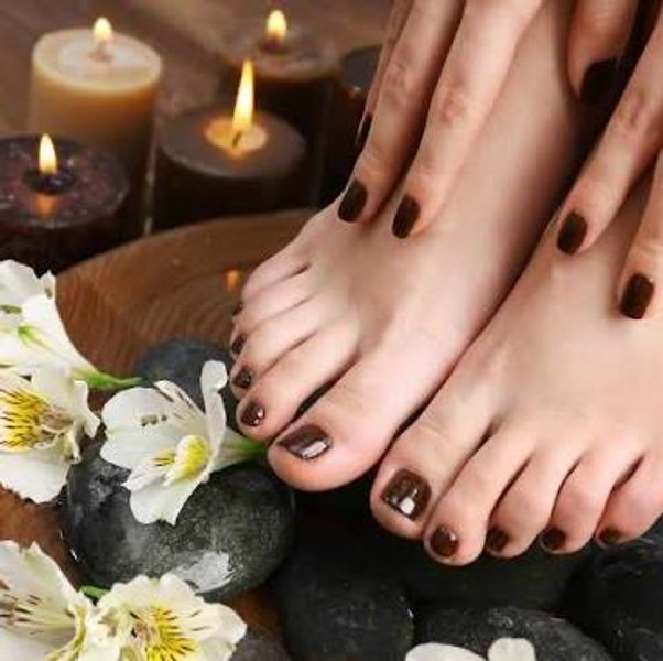 Manicure and pedicure