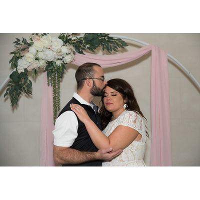 He always kisses me on the fore head