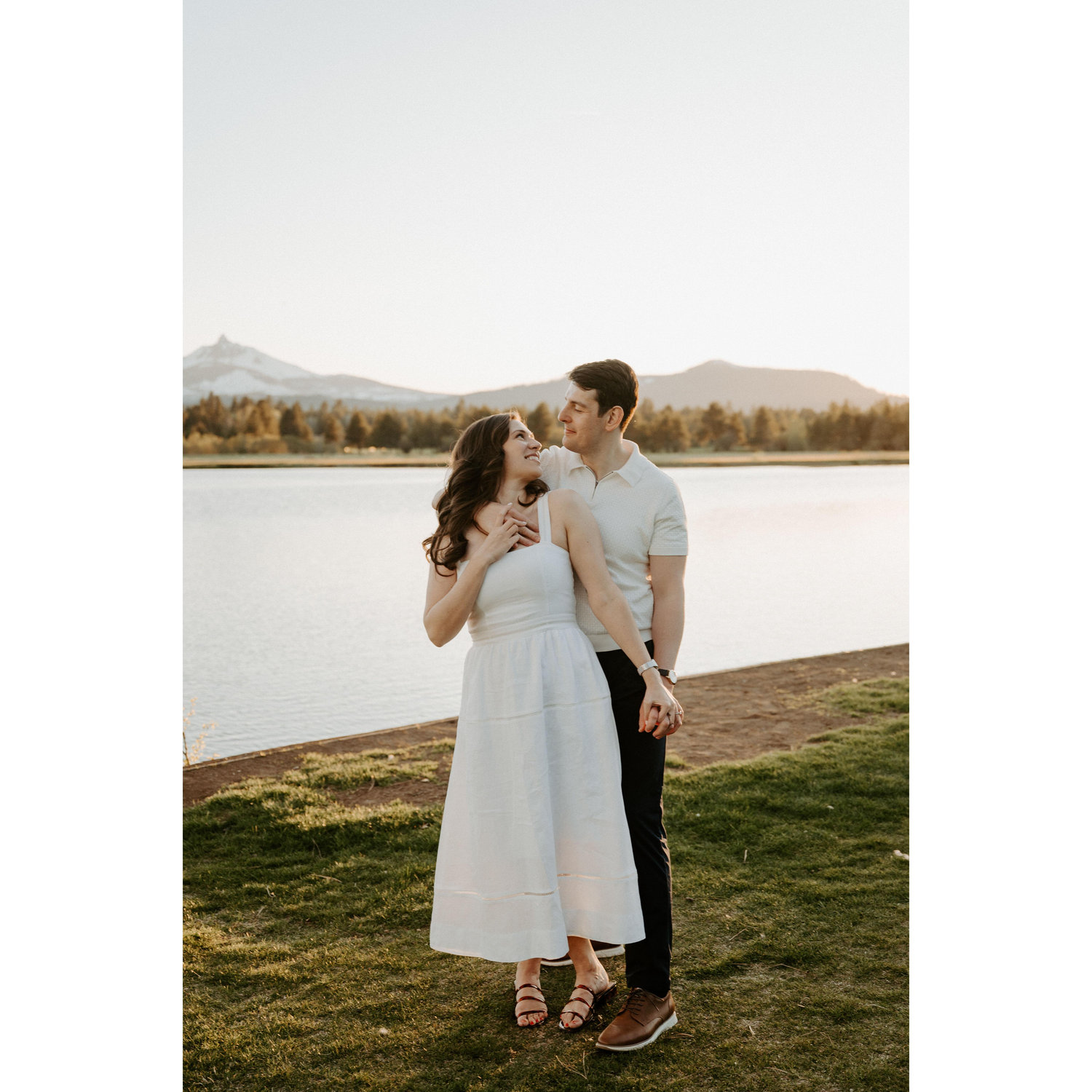 Engagement Photos at Black Butte Ranch in Oregon