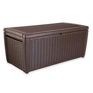 Keter Sumatra Outdoor Deck Storage Box in Brown