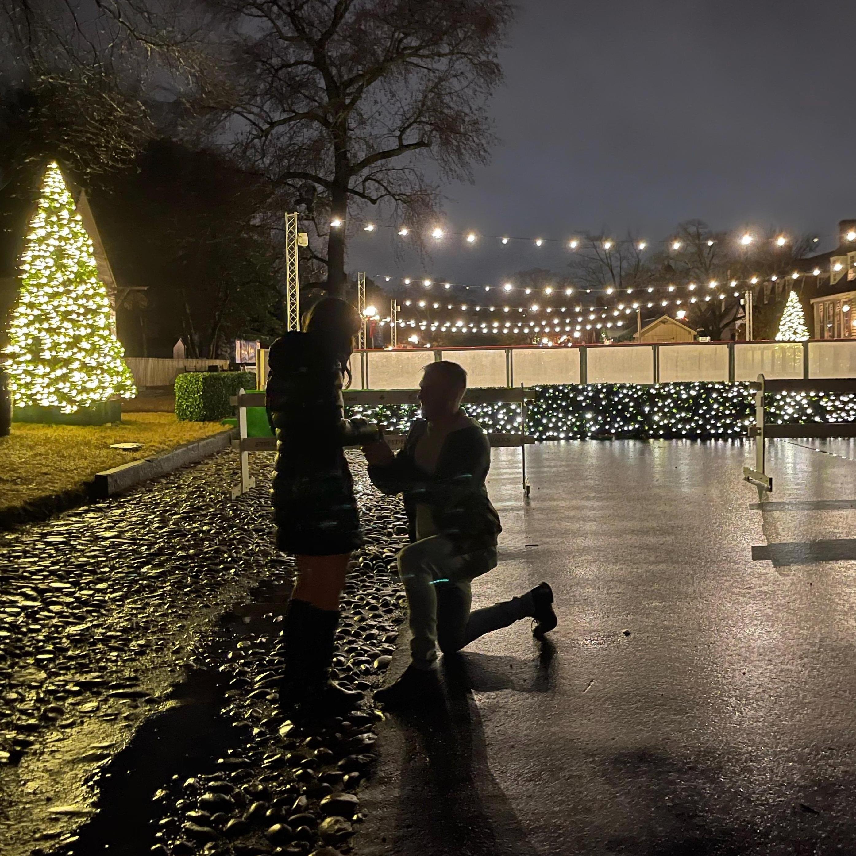 On December 16th, 2020, he finally popped the question!