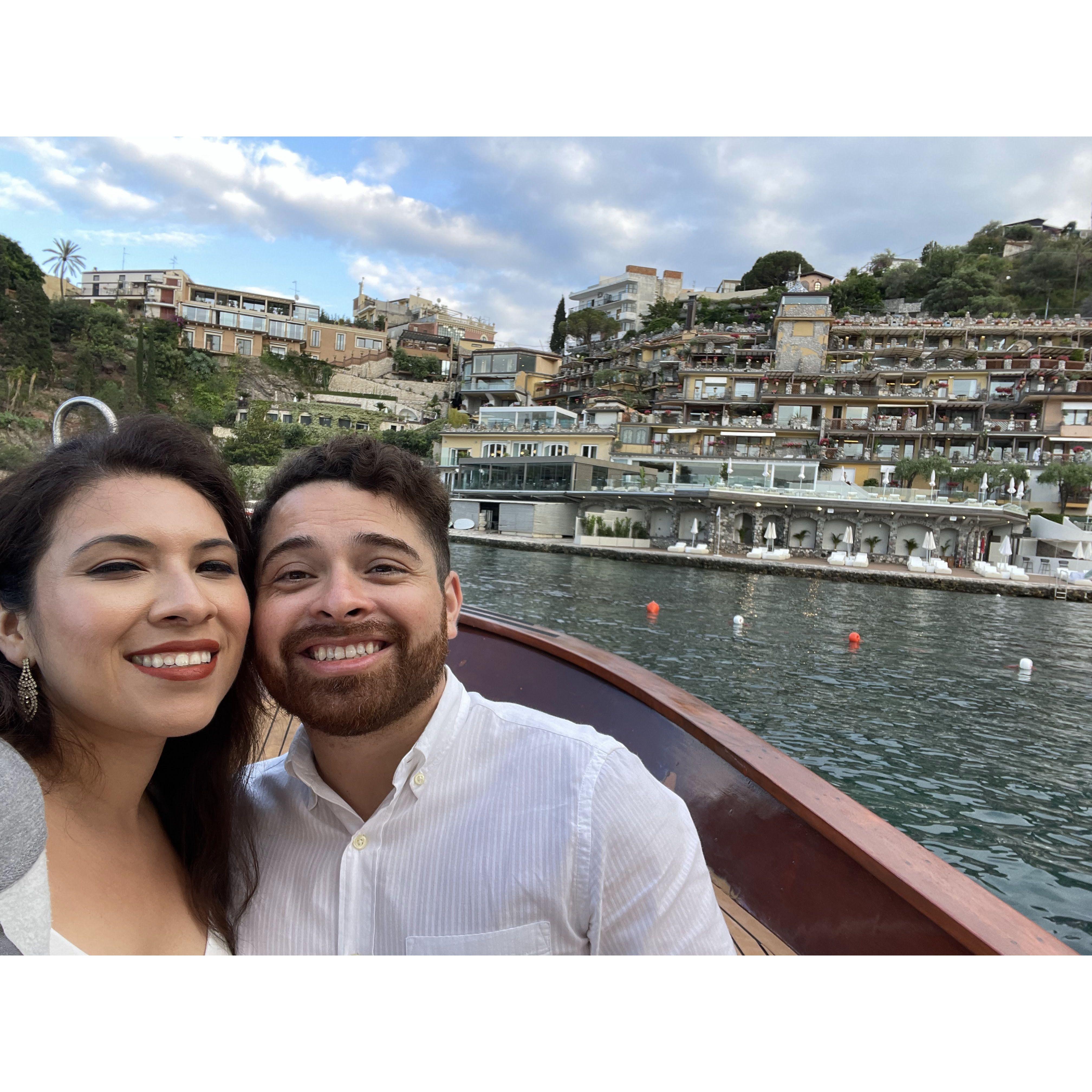Right before the proposal