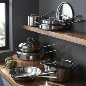 All-Clad ® Stainless 14-Piece Cookware Set with Bonus