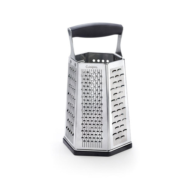 Cuisipro 6 Sided Boxed Grater With Bonus Ginger Grater