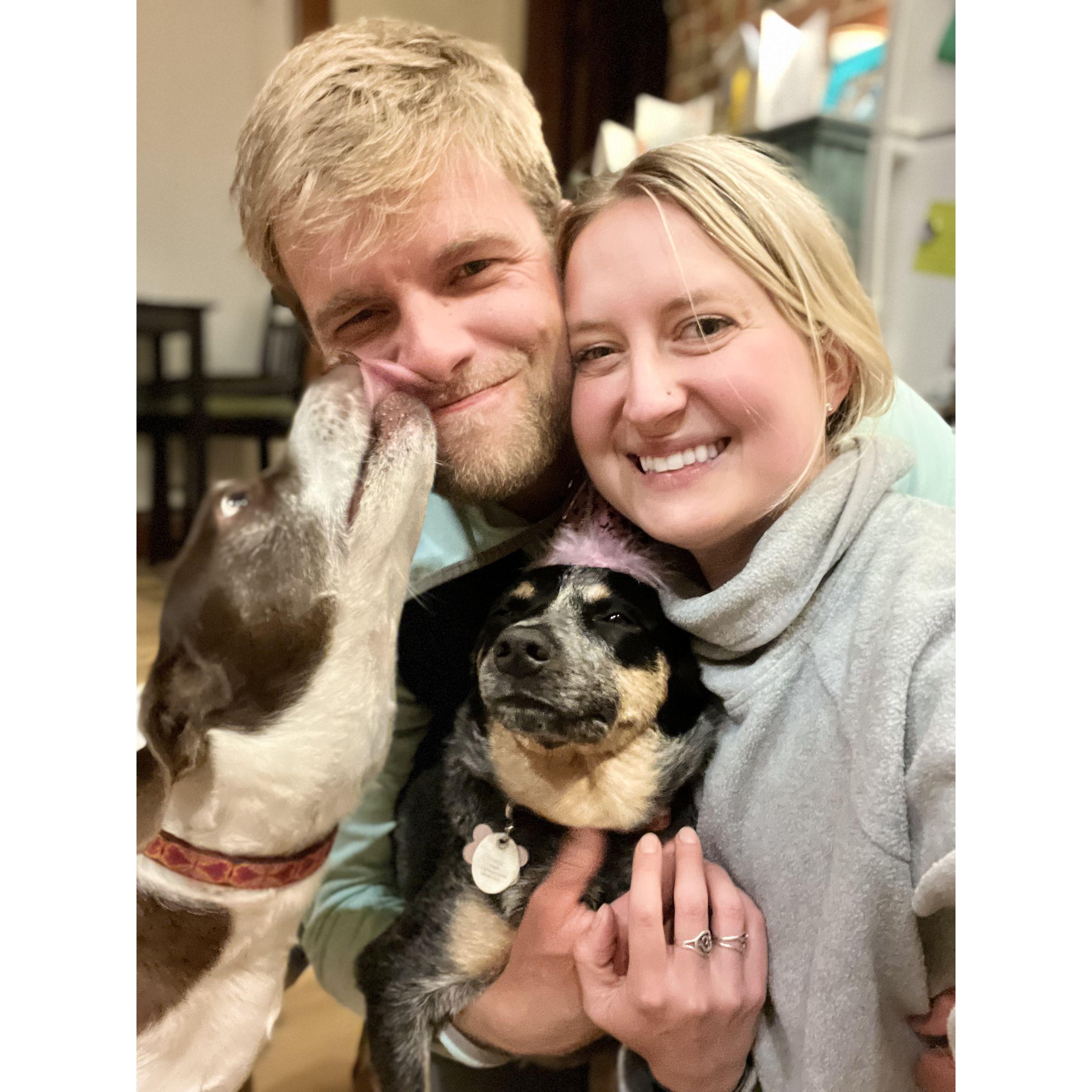 Our wonderful, happy family of four.