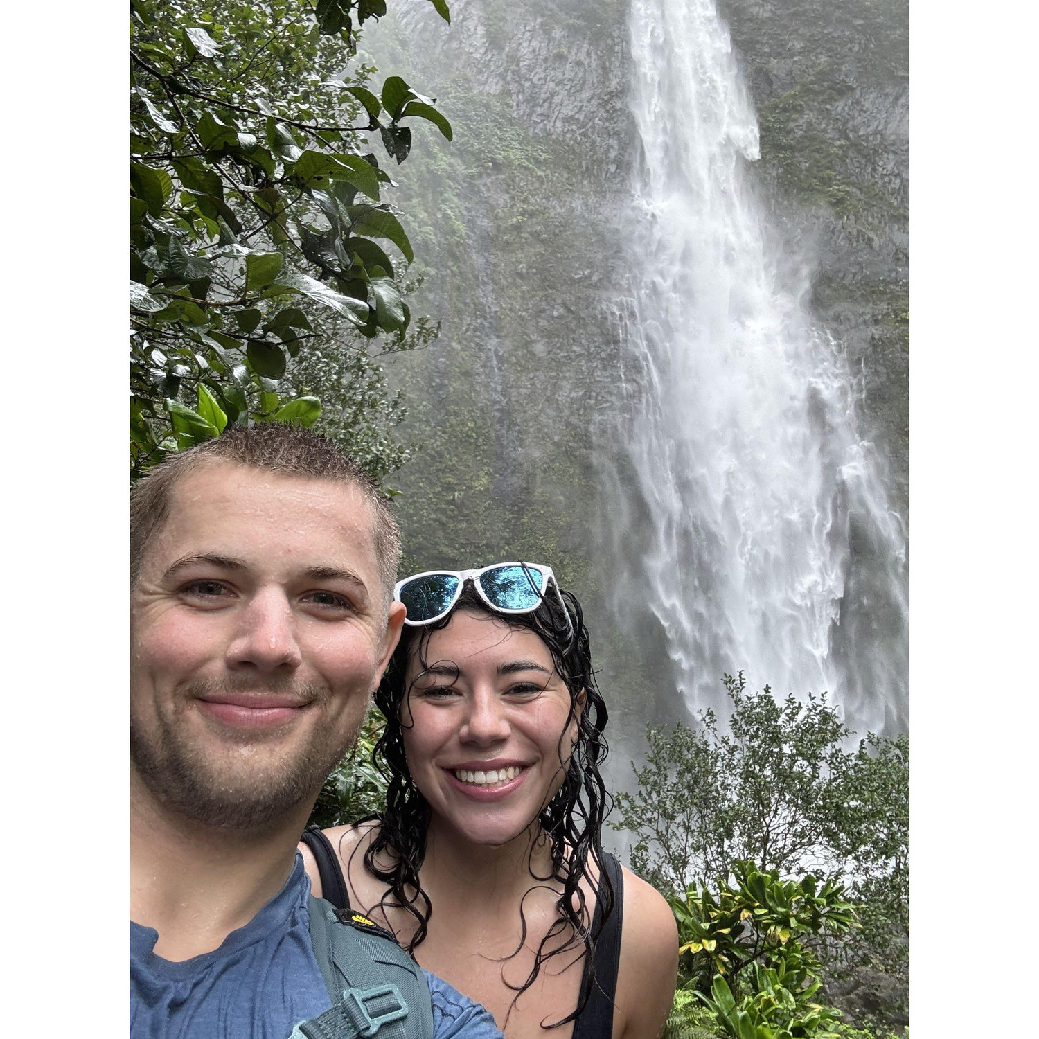 For New Years spent it with his family in Hawaii