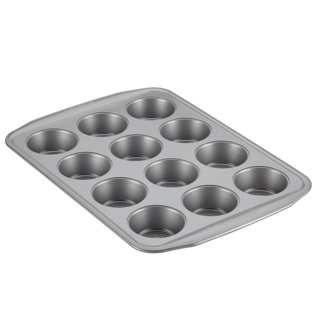 2pc Nonstick Baking Sheet and Cooling Rack Set Gray - Figmint™