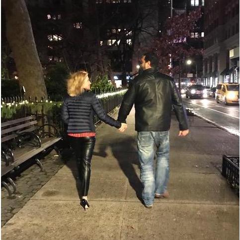 Candid fully in love around Christmas 2019.