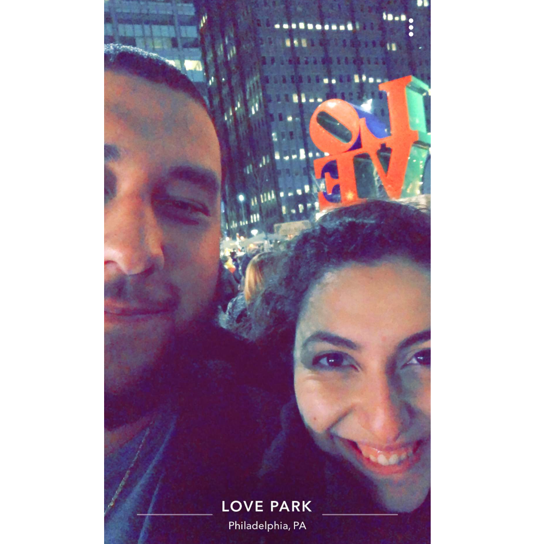 Our first date in Philadelphia