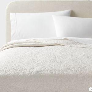 Garment Washed Paisley Stitch Quilt - Threshold™