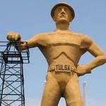 Golden Driller Statue