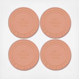 Silicone Coaster, Set of 4