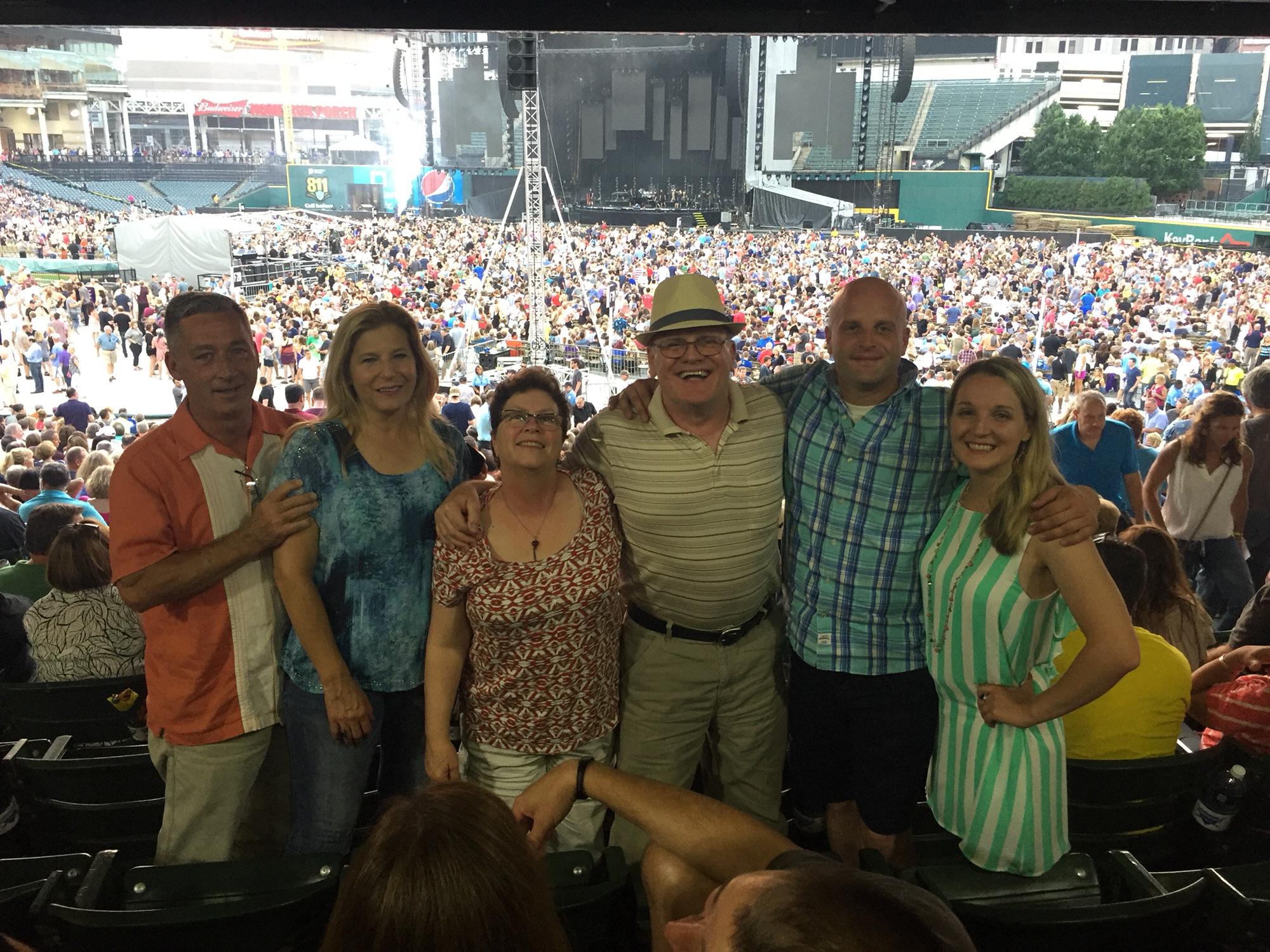 Billy Joel with our parents!