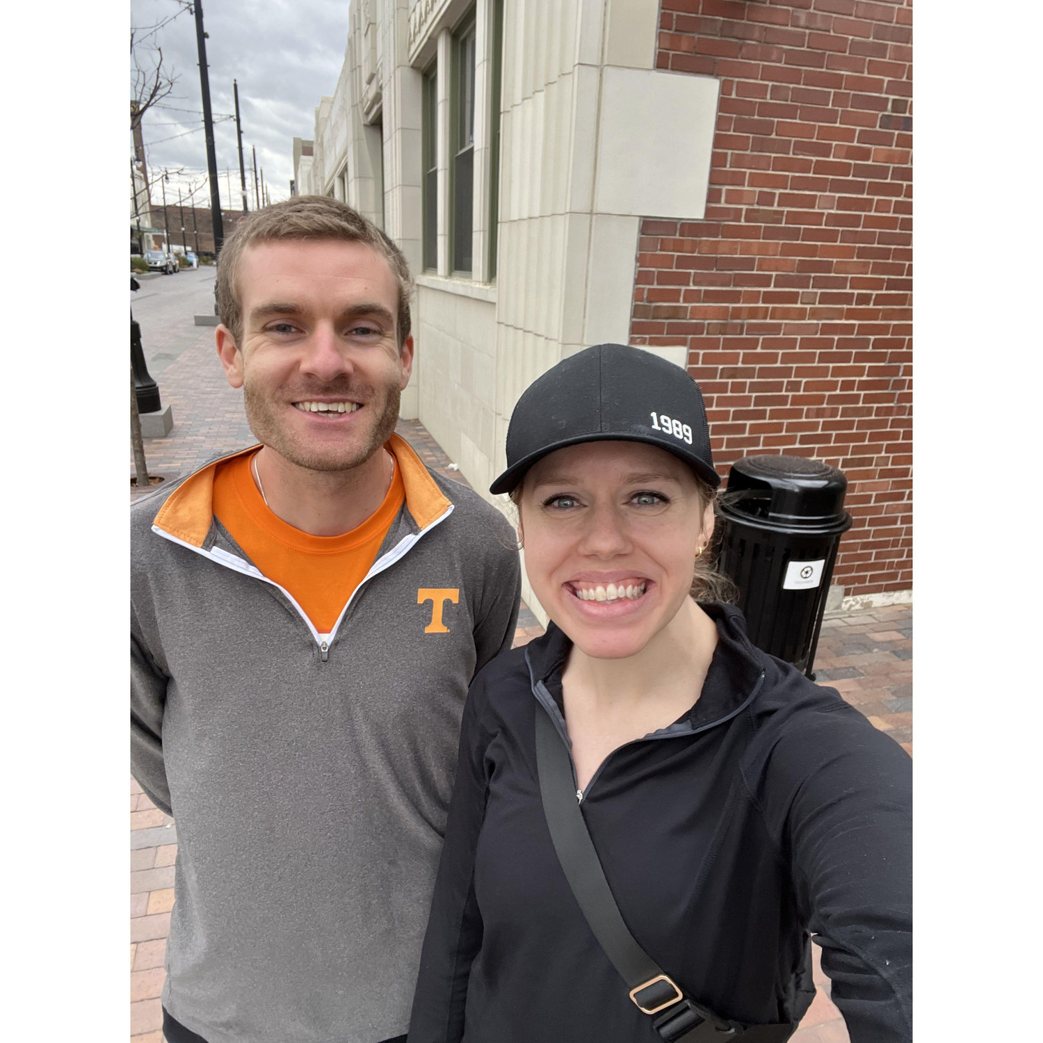 November 5, 2022 - the day we first met after both completing the Monumental Half Marathon in Indianapolis (Aunna has not run since this day)