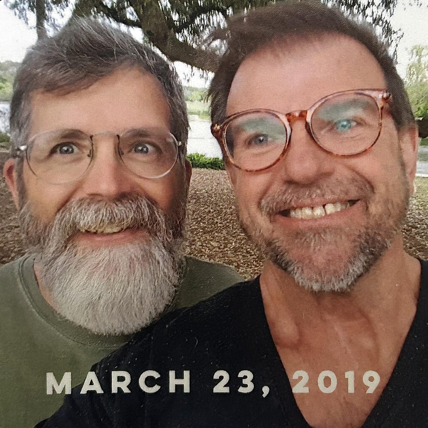 Our first date at Landa Park