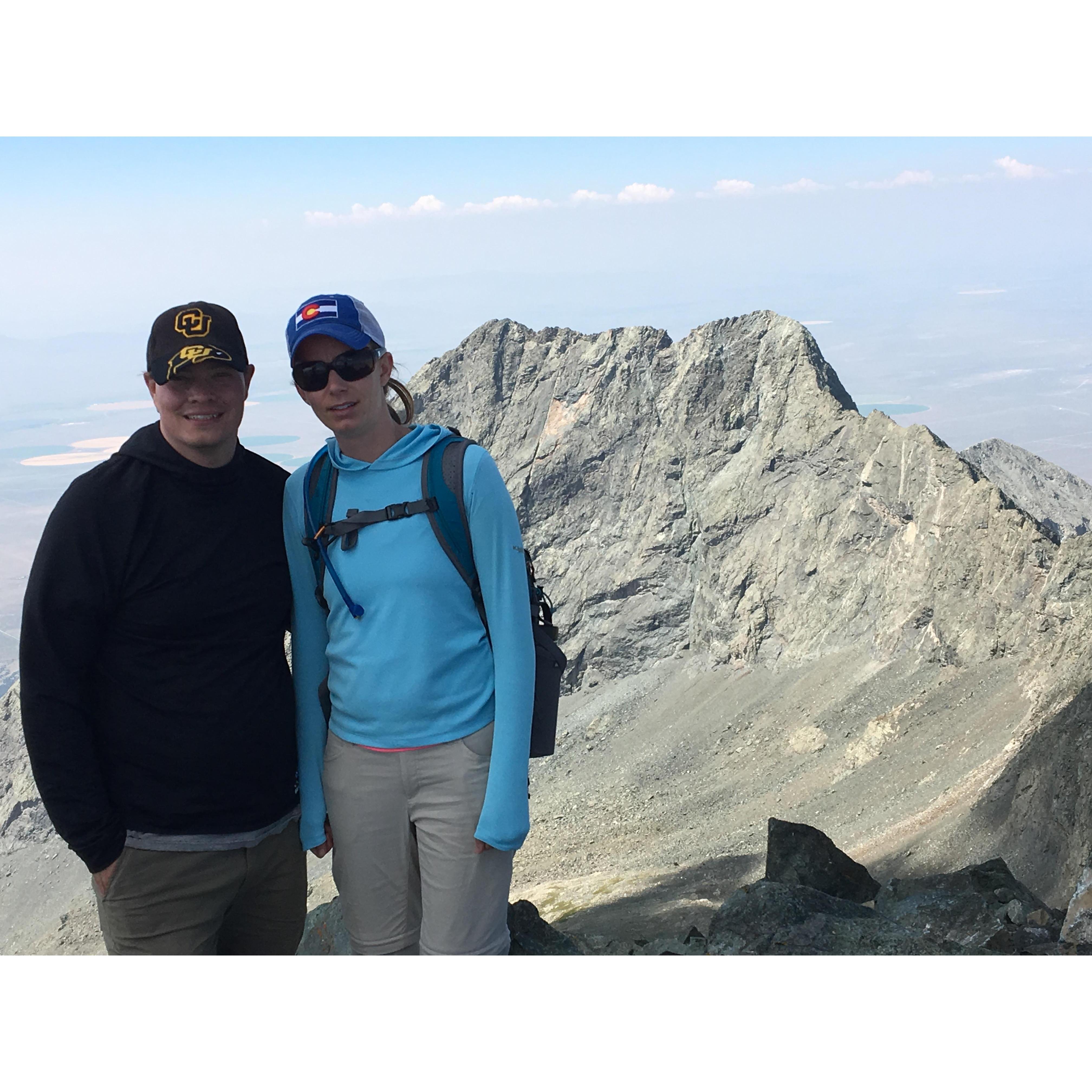 The summit of Blanca peak (another Colorado 14,000 ft peak)
