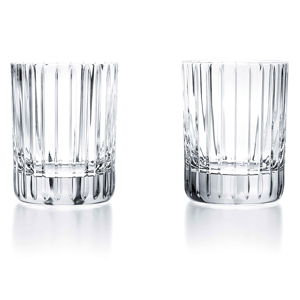 Baccarat Old Fashioned Crystal Glasses, Set of 2 / Vasos old fashion Baccarat de cristal, 2 piezas