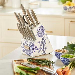 Cuisinart 15pc Caskata Collection™ Stainless Steel Hollow Handle Cutlery Block Set