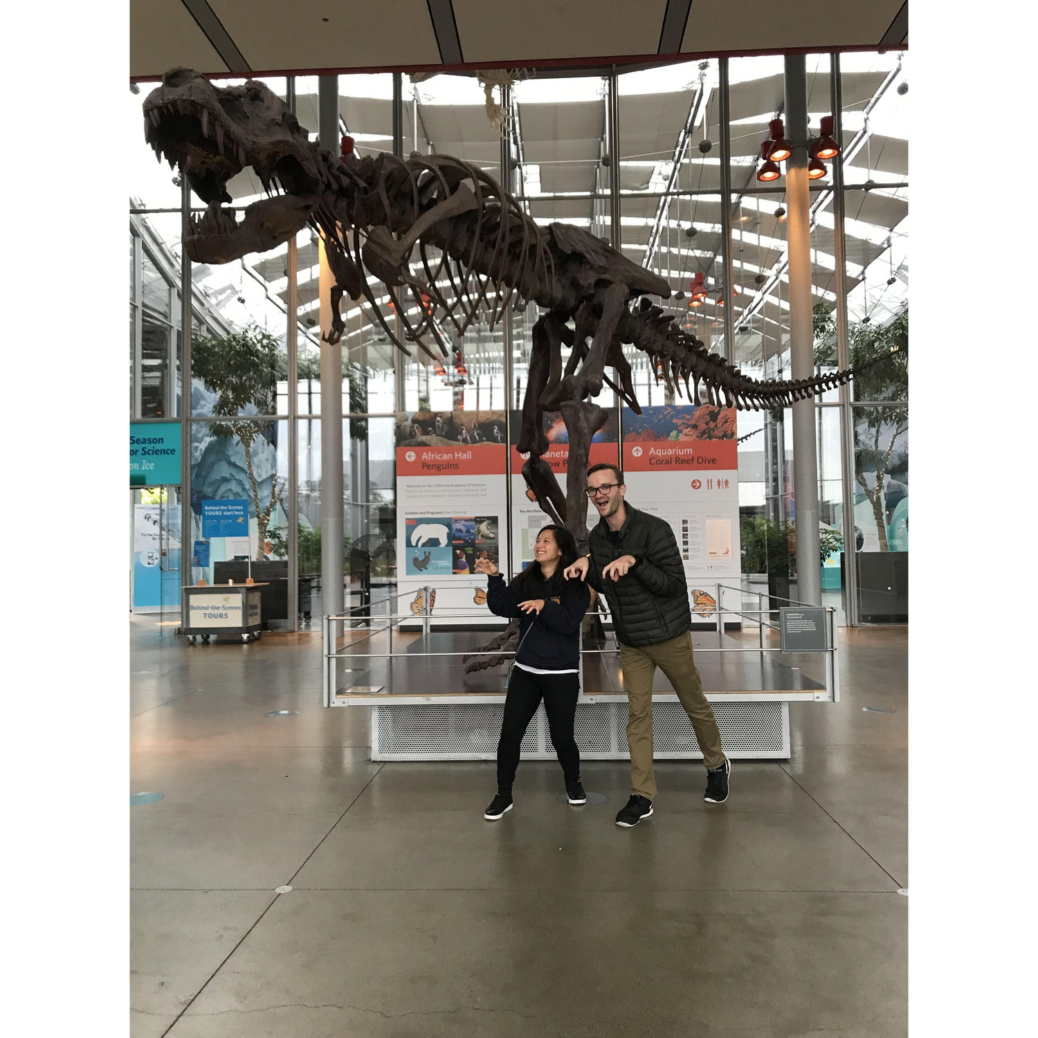 We love to learn, wander about museums, and act like total weirdos