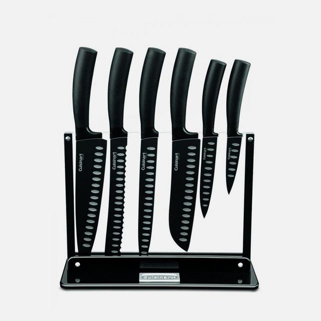 Nonstick Edge 7 Piece Cutlery Block Set