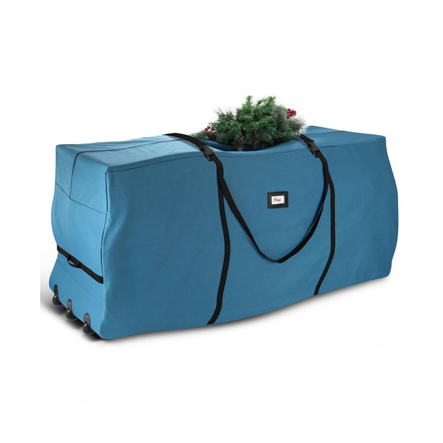 Extra Large Christmas Tree Rolling Storage Bag with Durable Handles & Wheels - 9 ft