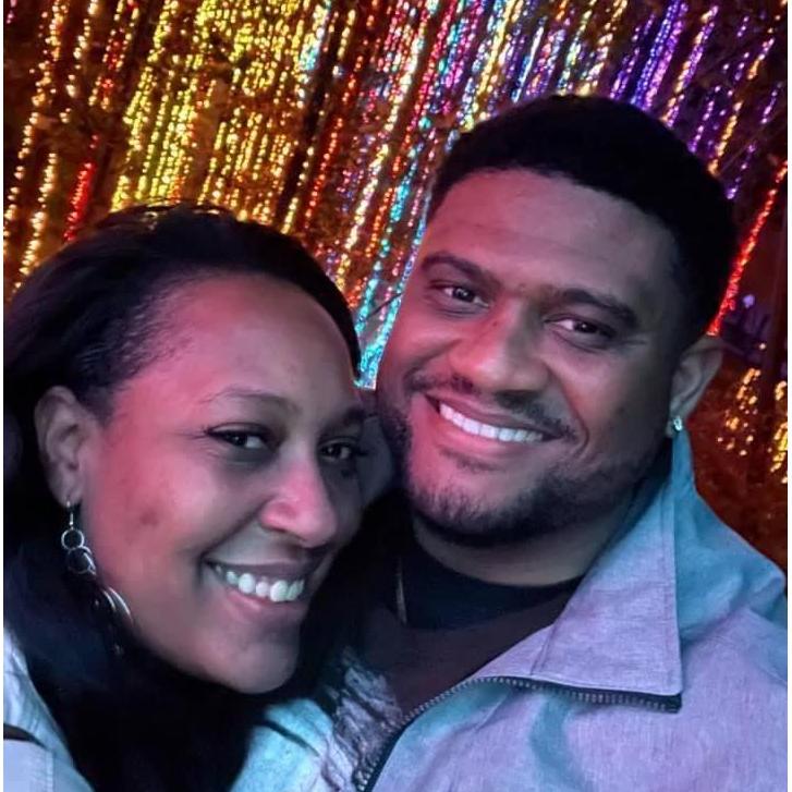 The beautiful Christmas display at the Atlanta Botanical Garden