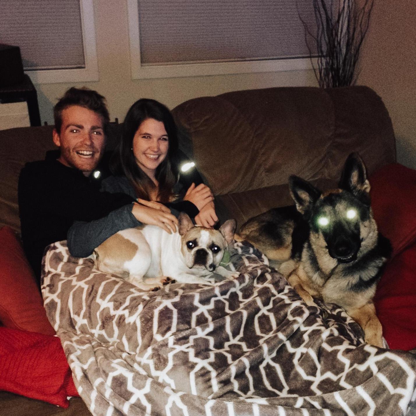 Our first week of dating / first picture together