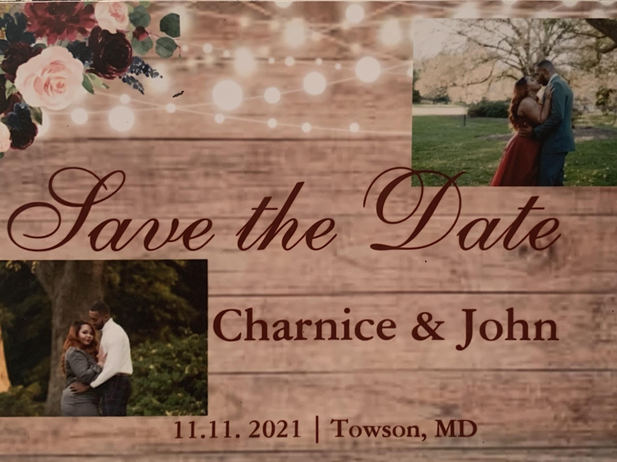 The Wedding Website of Char Thomas and John Williams