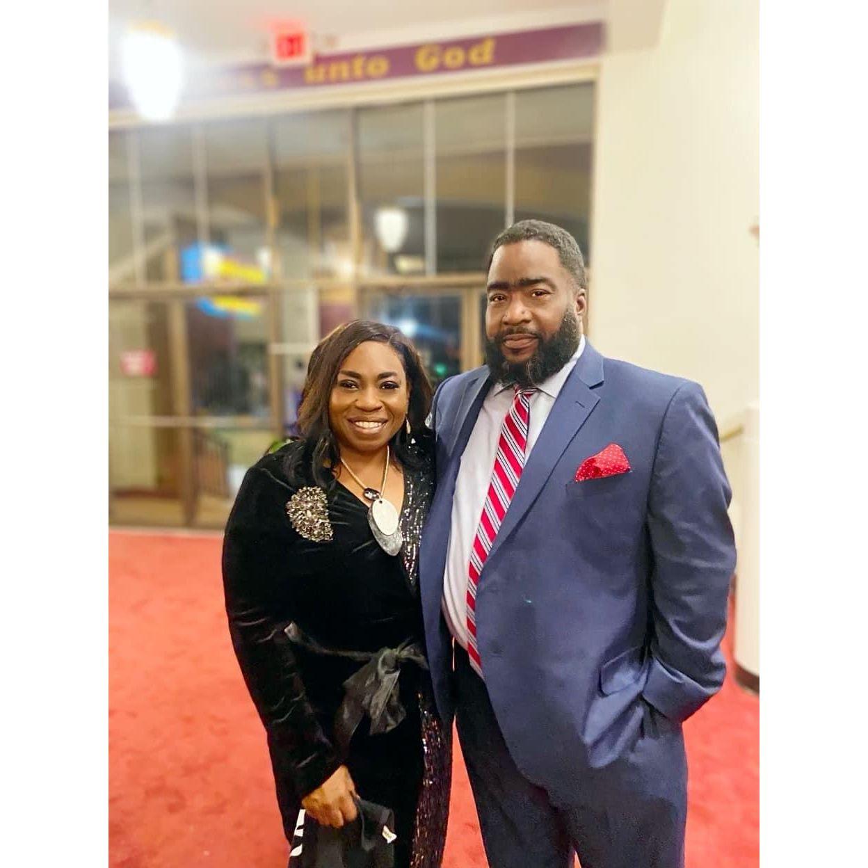 Our First COGIC Convention - Teresa delivered the Inspirational Message at Historic Mason Temple during the COGIC Holy Convocation - 2022