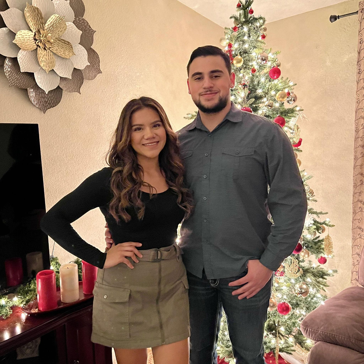 Our first Christmas together