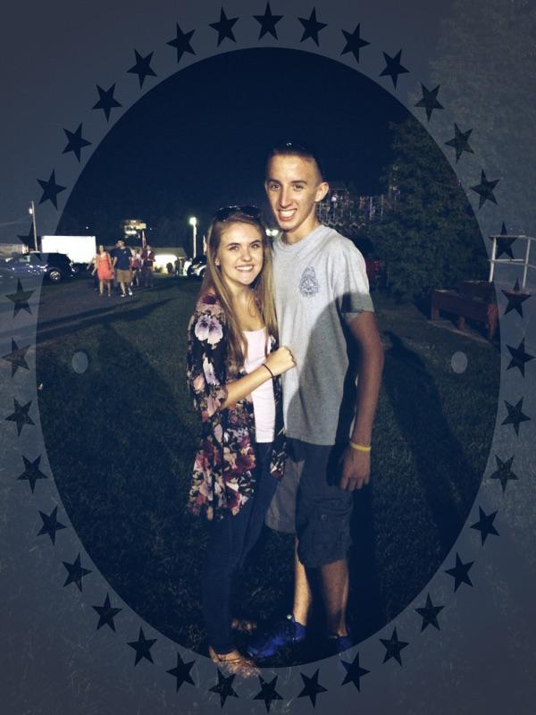 Our very first date back in August of 2014 at the fair!