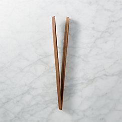 Walnut Tongs
