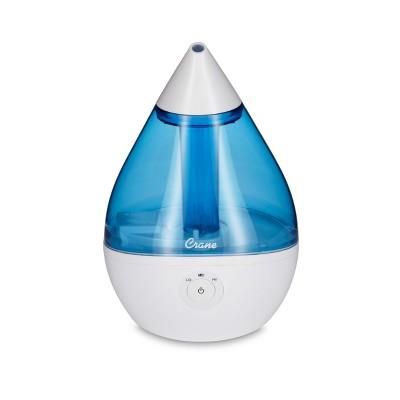 Crane Droplet Ultrasonic Cool Mist Humidifier - Blue/White