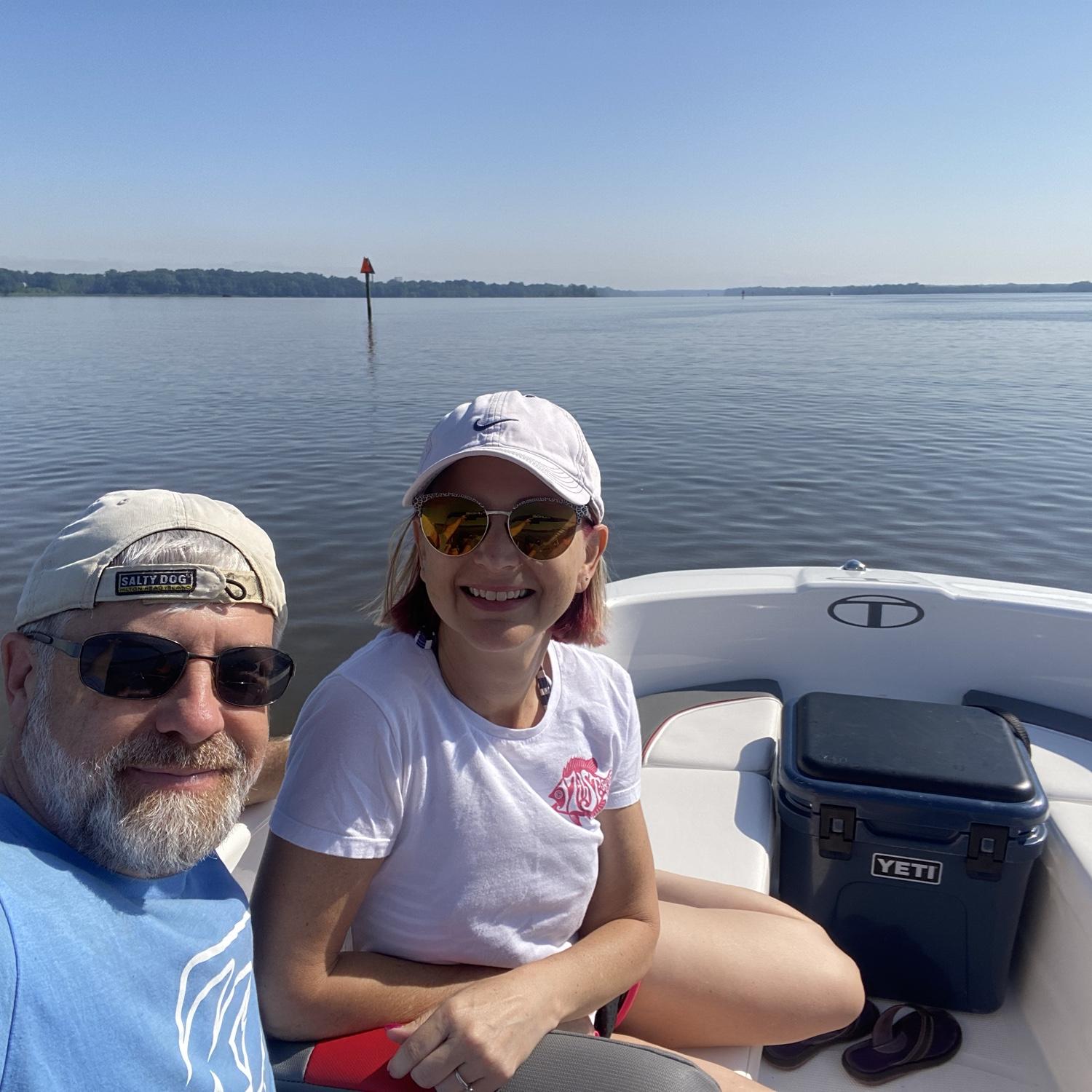 The best boat days are when someone else owns the boat!