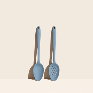 Ultimate Perforated Spoon & Spoon Set | Color: Slate |